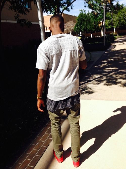 blackfashion:  STUSSY SHIRT; VANS Zim Duru, 19, Diamond Bar materialisticasfuck.tumblr.com 