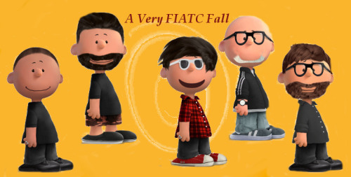 FIATC as Peanuts characters 