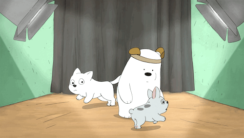 XXX If Ice Bear was in the Puppy Bowl  photo