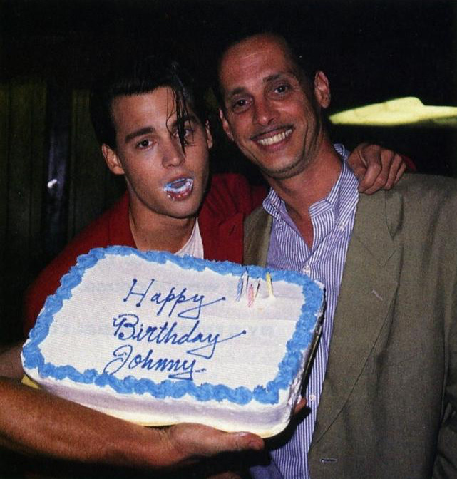 divineofficial:  Johnny Depp and John Waters on the set of Cry-Baby