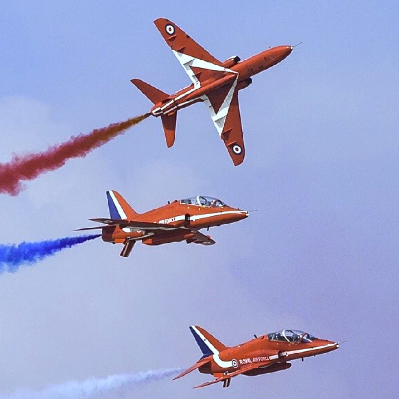 BAe hwak red arrow