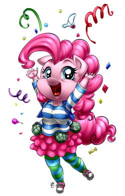 pia-chan:  Chibi Pinkie for the banner of