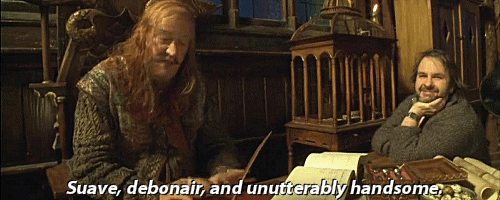 thehobbit-countdown:ofbadmornings:Stephen Fry as the Master of Laketown (The Hobbit: The Desolation 