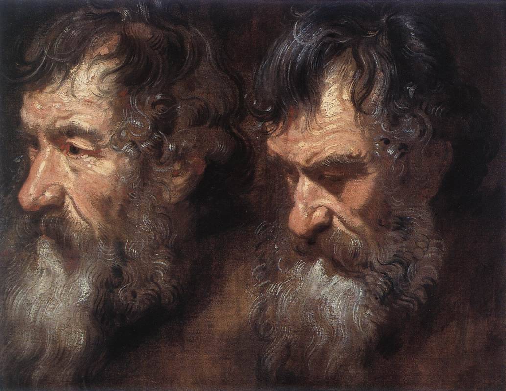 Anthony van DYCK
[Flemish Baroque Era Painter, 1599-1641]
Studies of a Man’s Head
-
Oil on panel, 53 x 98 cm
Rockox House, Antwerp