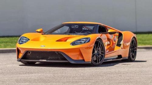 topvehicles:  2017 Ford GT in Orange via reddit