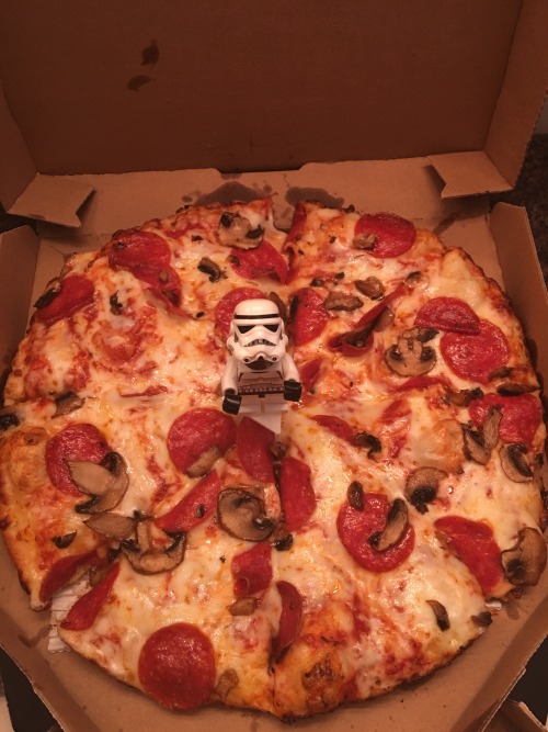 Earth nom!!! May the Domino&rsquo;s be with you&hellip; |-o-|