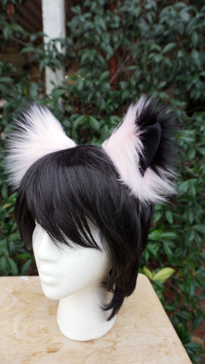 Cat/Fox Headband Ears Our latest commission on our new wig! :DSee something you like or maybe have a