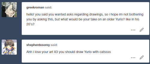 Haha, I think I kinda did both? I’m so sorry that I can’t draw cats at all !! I kind of always imagi