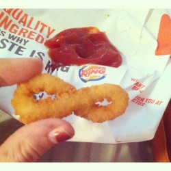 Infinity onion ring.