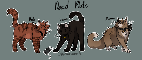 I Wanted To Draw Some Studio Investigrave Characters As Cats And I So I Did