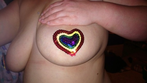In honour of Pride month, check out these amazing custom pasties I found them on Etsy, handmade and 