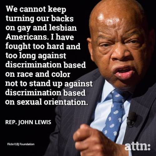 “We cannot keep turning our backs on gay and lesbian Americans. I have fought too hard and too long 