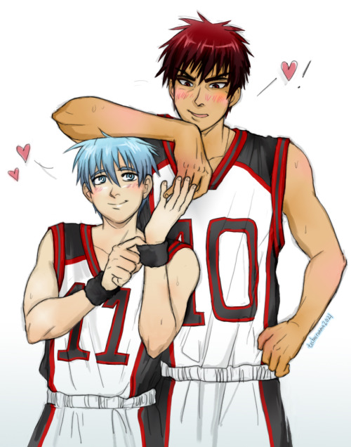 technoranma:kuroko & kagami are my OTP