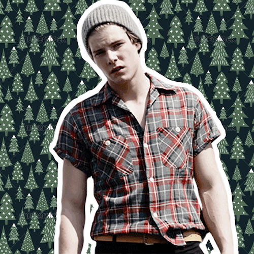 Porn hunterparrishwrites:  Hunter Parrish Christmas photos