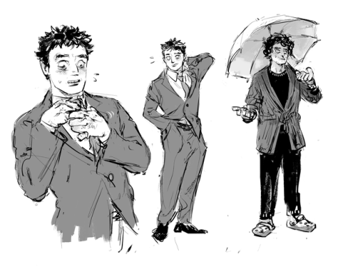 some not very new mp100s. how i draw doesn’t really jibe with the series’ art style even though i lo