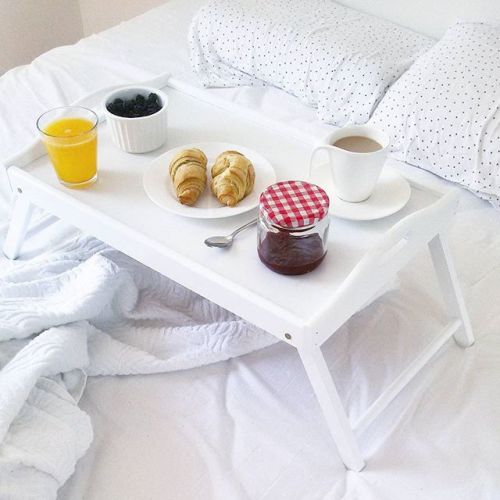 #morning #breakfastinbed #croissant #orangejuice #coffee #blackberries #home  @_ssanja