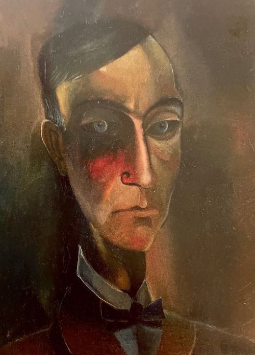 Carlo Mense, ‘Self-portrait’