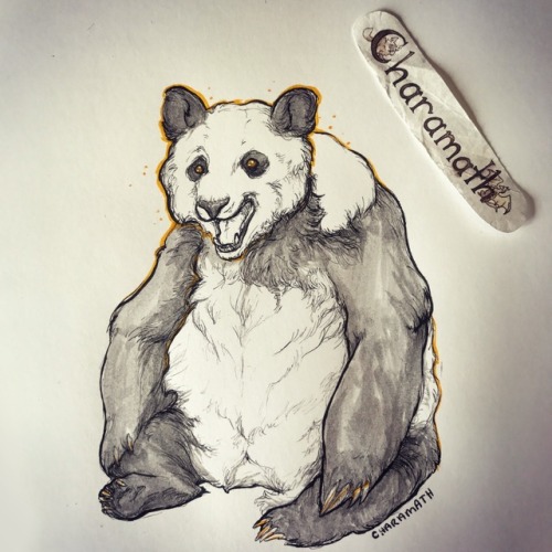 Week one round up of Drawtober/Inktober (with bonus panda). I&rsquo;m posting them daily on twit