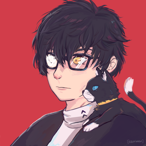 haven’t posted on this in a whileglasses dork Akira Kurusu uou