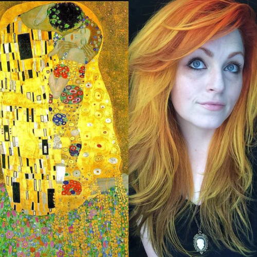 Hairstylist Creates Hair Dyeing Masterpieces Inspired By Classic Fine Art Paintings