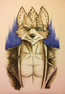 Thatdamnmonster:  More Stuff With Markers! Since I’m Hyped For Starfox Zero, I