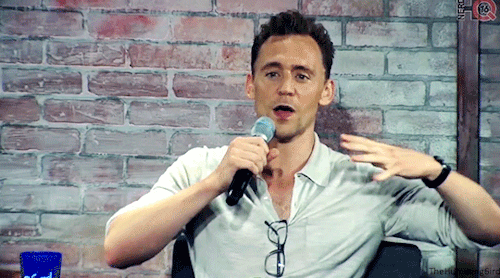 Tom Hiddleston in Conversation at NerdHQ, 23rd July 2016Bonus: Just because…