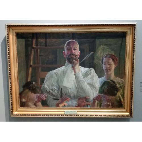 Go visit #muzeumśląskie #JacekMalczewski #pożegnaniezpracownią #polishart #polishartist #silesianmus