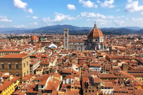 The view from Palazzo Vecchio. Well I’ve been putting off these last few posts because this will be 