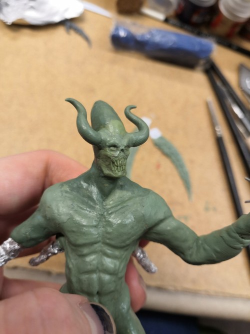 Daemon Prince Of Slaanesh Progress Part Three