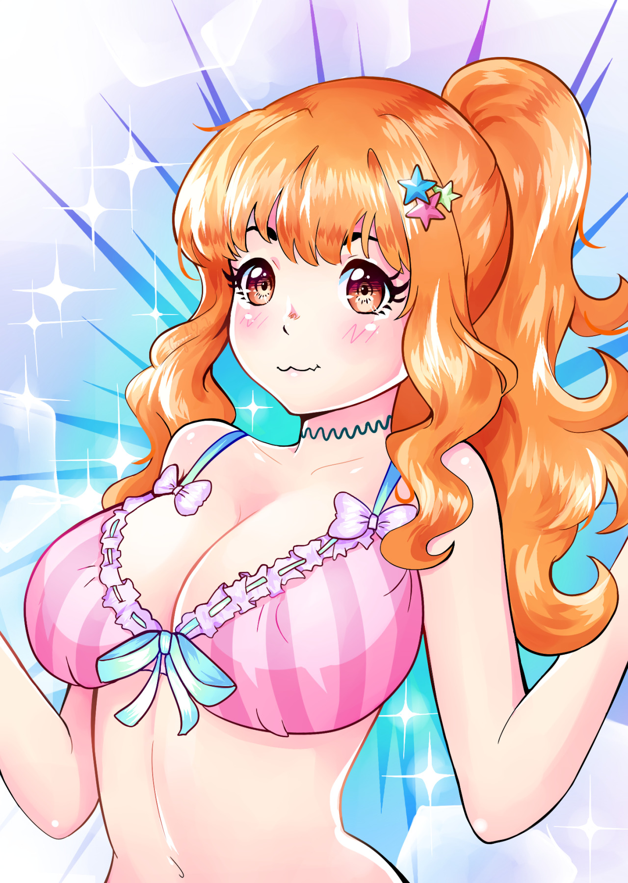 angiethebunnie:  Mama Kirari for mama Joey ♥  ♥    MERRY CHRISTMASU!!!! [nsfw