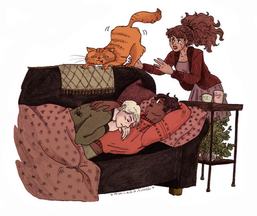 I just realized that I draw most of my ship napping in a couch or a bed…maybe my secret true 