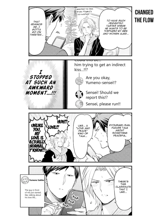 Gekkan Shoujo Nozaki-kun Chapter 133, Part 2 Part 1 here [x] © Cash Money Chiyo (@grolia, candlejack