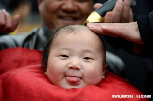 The traditional Chinese Longtaitou Festival, or Dragon Head Raising Festival, falls on the second da