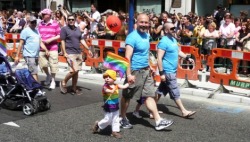 methhomework:  micasablumpkins:  the-unpopular-opinions:  i really hate seeing children at gay rallies. in most cases, they don’t understand what they’re doing and what they’re promoting. i think most children are pressured into going to gay rallies