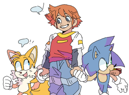 escapethecitywithme: was rewatching some sonic x, I really miss this baby king ,,!! 