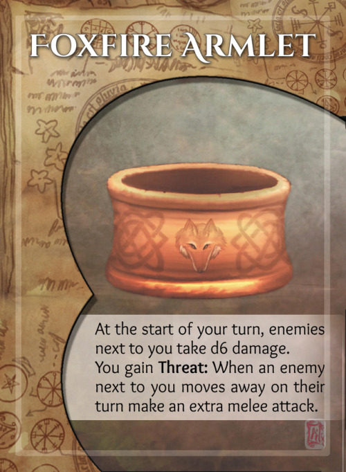 I&rsquo;ve made a few new item cards that feature a new &ldquo;rule-bending&rdquo; ability called &l