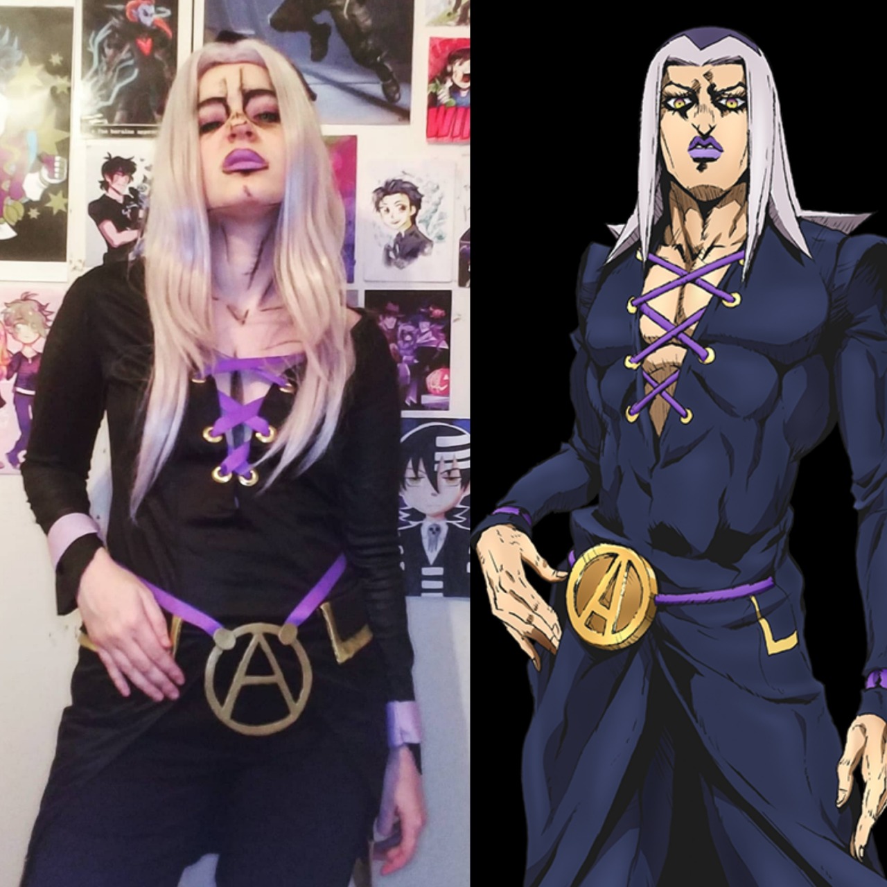 CosSky - JoJo pose Abbacchio:@lollipopheidi13