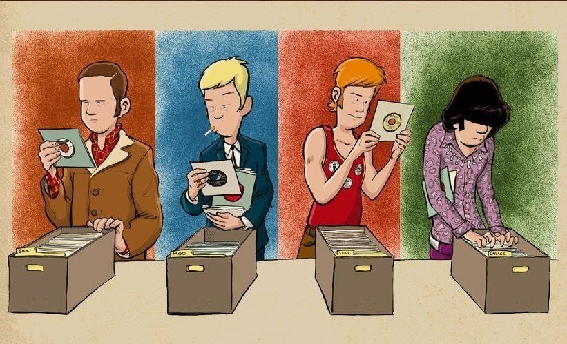 vinylohms:  (SKA MOD SOUL GARAGE) 