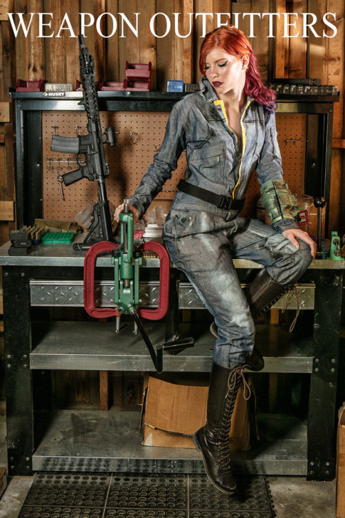 Fallout inspired photoshoot with @gingergirlie89 1 year ago!  Was definitely having a tough tim