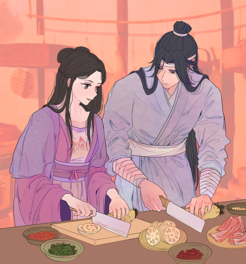 Do U Ever Think About How Lan Wangji And Jiang Yanli Wouldve Been The Softest Siblings-in-law Who Would