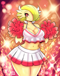 kenron-toqueen:  M Gardevoir Cheerleader! Follow