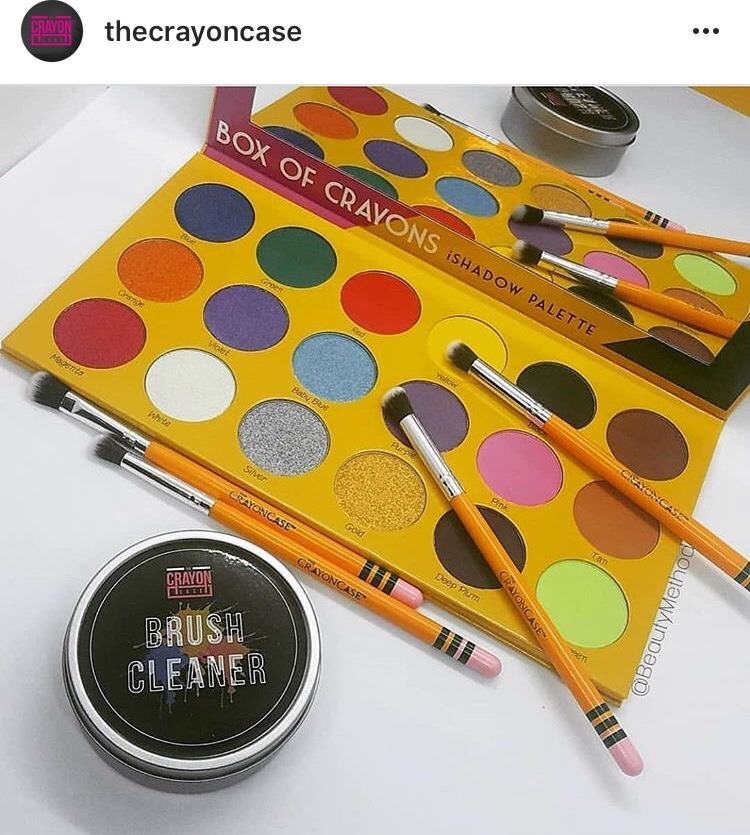 The Crayon Case Box of Crayons Eyeshadow Palette