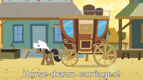 mewzaque:Dude how could you not include the horse drawn horse drawn carriages