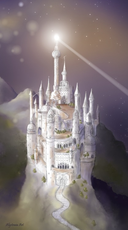 Tirion of the crystal stairs&hellip;“Upon the crown of Túna the city of the Elves w