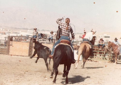 garrettfuckingkoval:1980 Cuyama California Rodeo. 