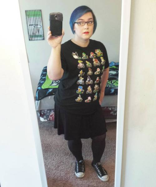 ramonajp: Ready to kill it today :) #OOTD #mariokart8 #WiiU #nintendo #Toadette (at Columbus, Ohio)