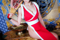 cosplayeverywhere:  The King of Fighters (ザ・キング・オブ・ファイターズ) ~ Mai Shiranui (不知火 舞) 1, 2, 3, 4.