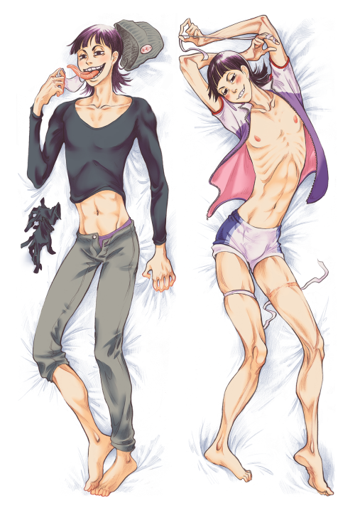 rainygay:  Midousuji Dakimakura (body pillows) available HERE!!This was one of those projects where I really wanted one, so I decided to make it a reality! This was a collab between fleebites and me, with me doing the layout, faces, and coloring, and