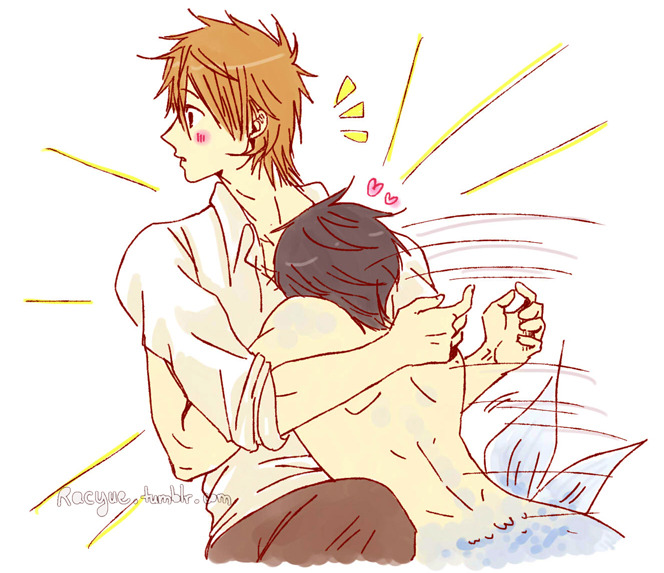 racyue:  The Little MerHaru-chan (part 8) ! Haru-chan found the best home he