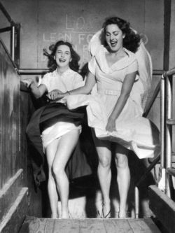 Two Girls In The Subway 1950